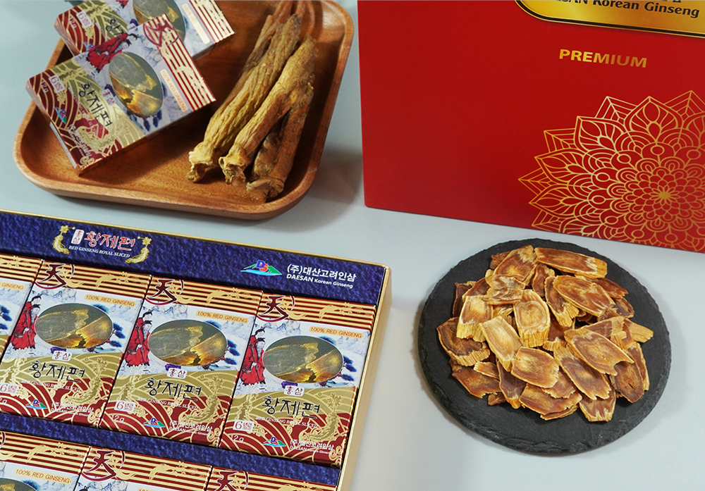Hồng Sâm Lát Khô Daesan Hàn Quốc Hộp 10 gói x 12g - Ảnh 3
