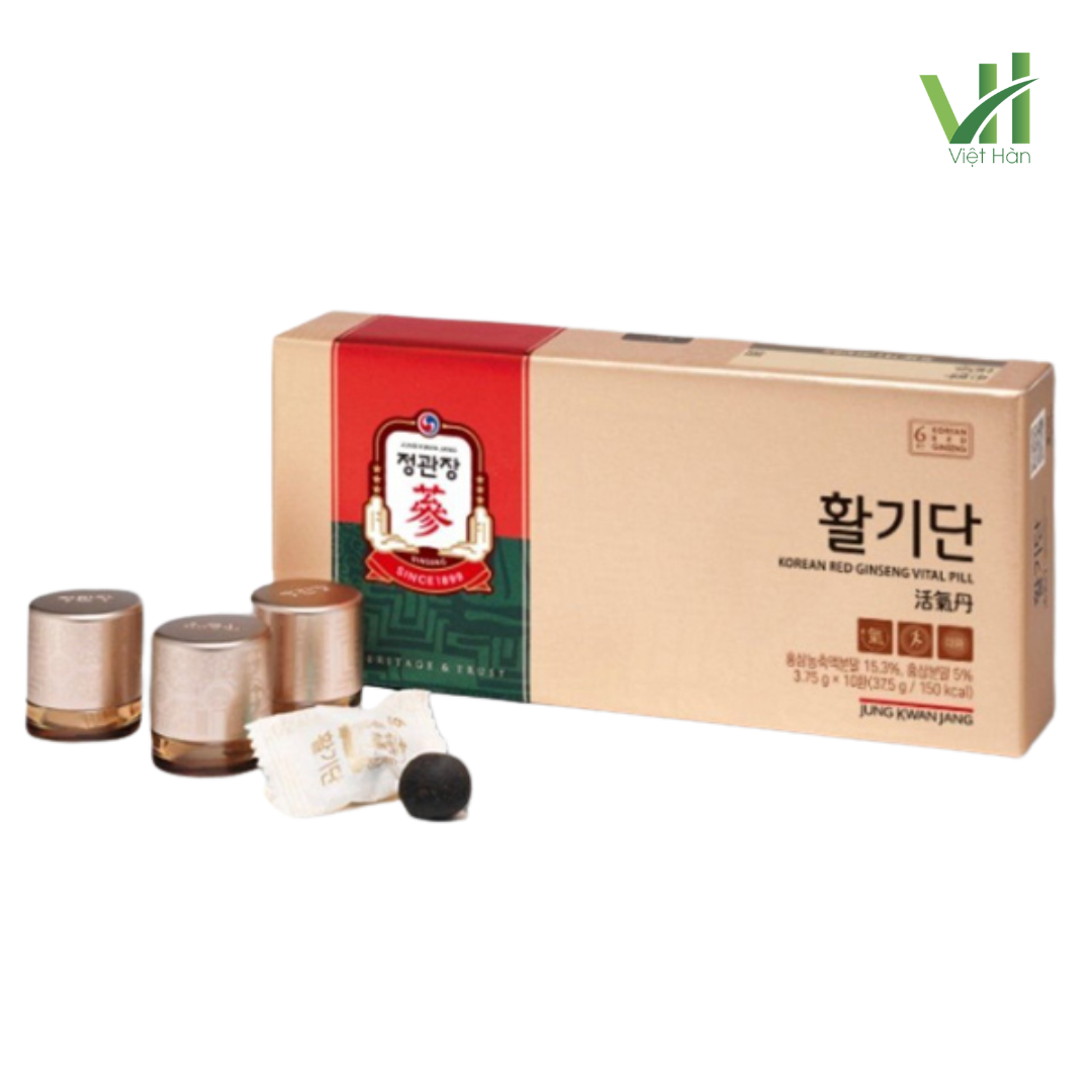 Viên Hồng Sâm Vital Pill 3.75g x 10 Viên Jung Kwan Jang - Ảnh 2