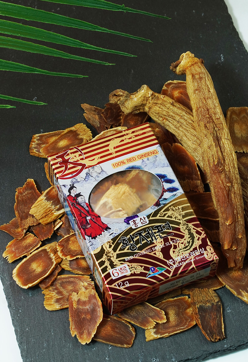 Hồng Sâm Lát Khô Daesan Hàn Quốc Hộp 10 gói x 12g - Ảnh 6