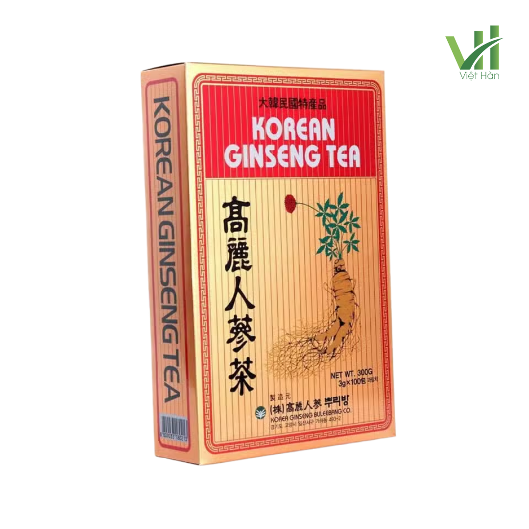 Trà Nhân Sâm Bulibang Hàn Quốc Hộp 100 gói x 3g - Ảnh 2