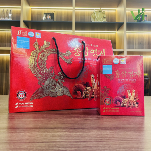 Alternative view of Nước Hồng Sâm Linh Chi Pocheon Hàn Quốc Hộp 70ml x 30 gói