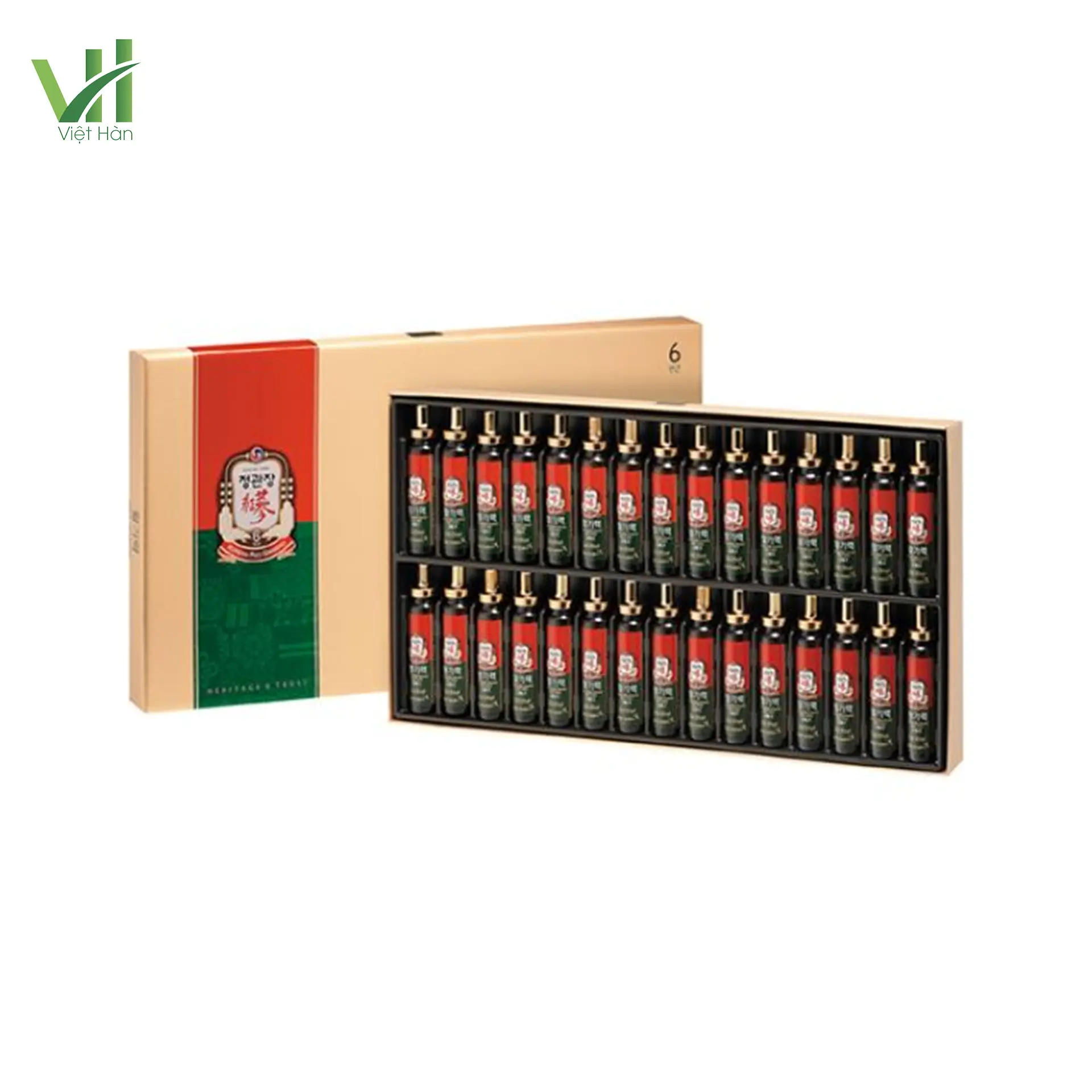 Nước Hồng Sâm Vital Tonic KGC Hàn Quốc – Hộp 30 ống x 20ml - Ảnh 2