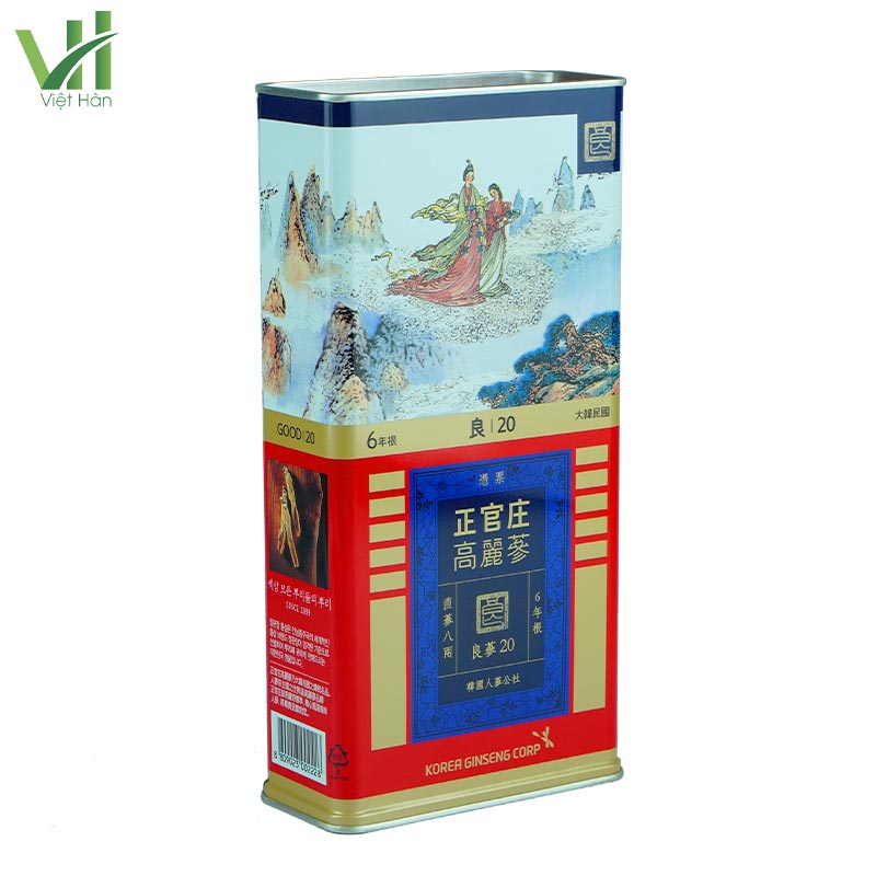 Hồng Sâm Củ Khô Jung Kwan Jang Hộp 300g (số 20) - Ảnh 3