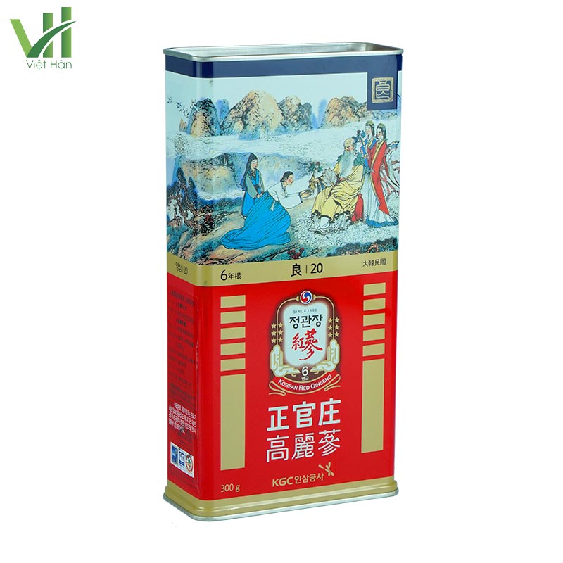 Hồng Sâm Củ Khô Jung Kwan Jang Hộp 300g (số 20) - Ảnh 4