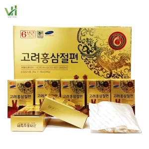 Hồng sâm lát tẩm mật ong Pocheon Hàn Quốc – Hộp 10 gói x 20g