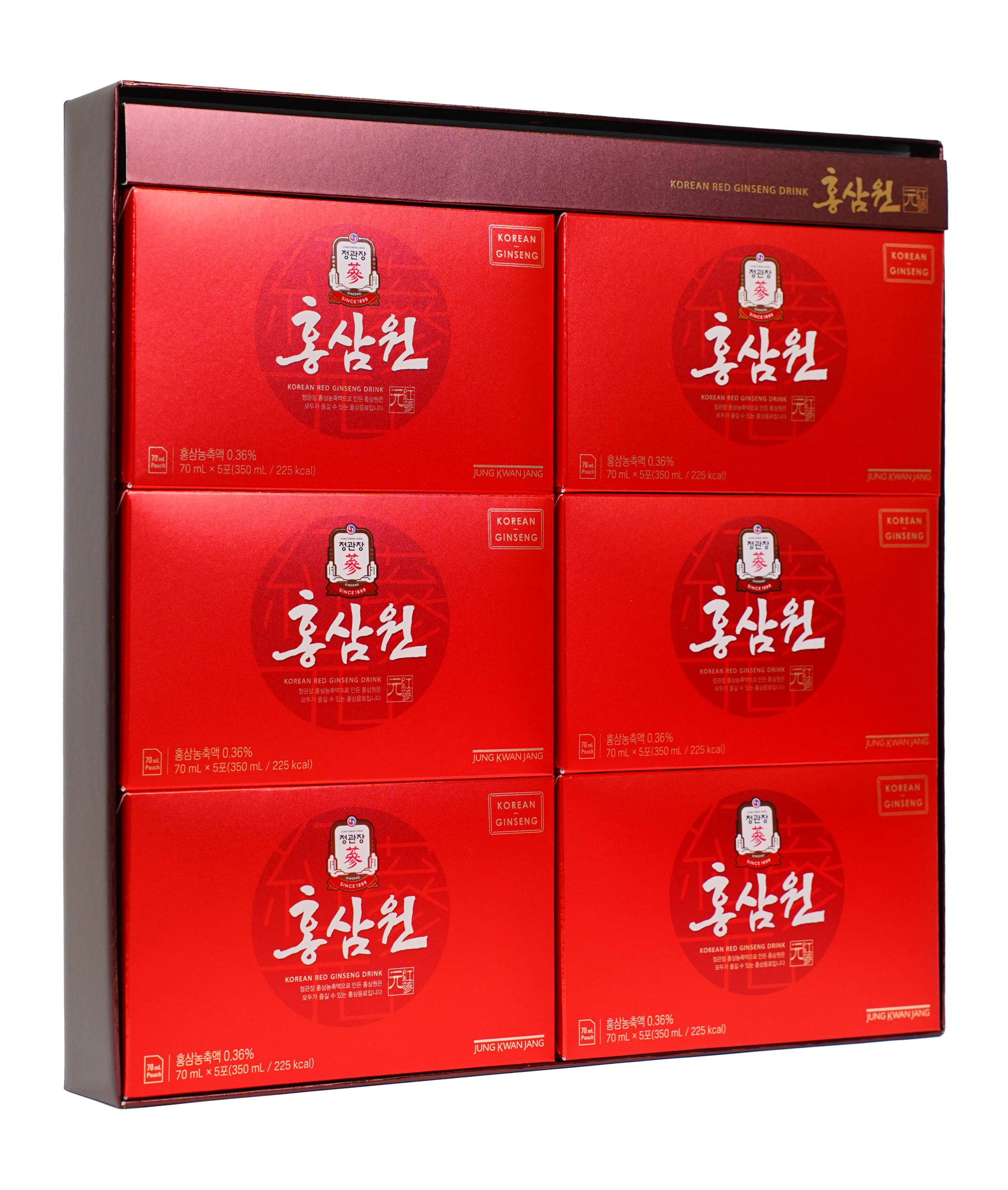 Nước Hồng Sâm Won Jung Kwan Jang Hàn Quốc Hộp 30 gói x 70ml - Ảnh 4