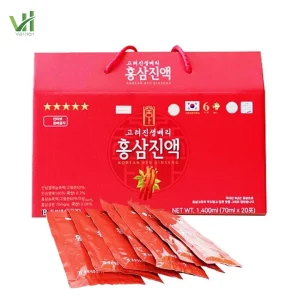 Nước Hồng Sâm Daesan Hàn Quốc Hộp 20 gói x 70ml