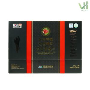 Alternative view of Cao Hắc Sâm Daesan Hộp 240g x 2 lọ – Từ Hắc Sâm Nguyên Chất