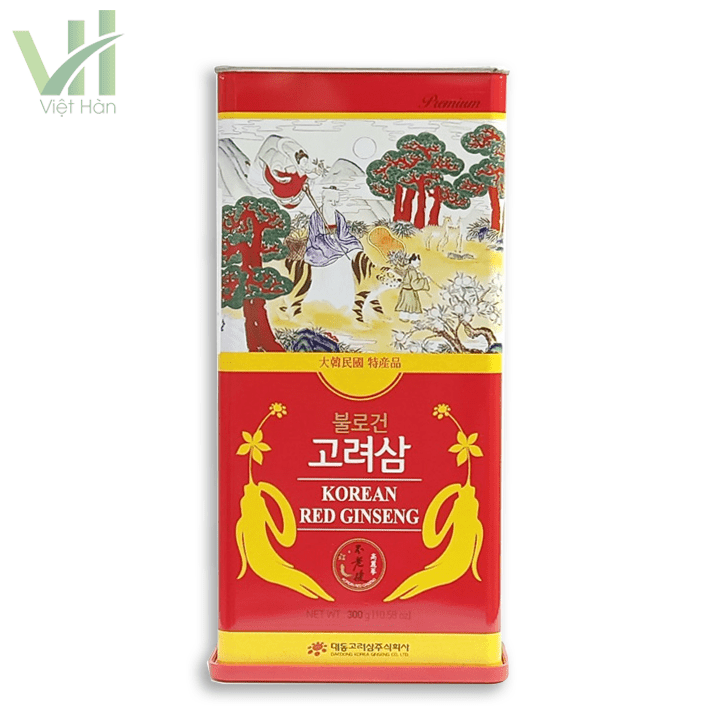Hồng Sâm Củ Khô Daedong Hàn Quốc Hộp 300g - Ảnh 6