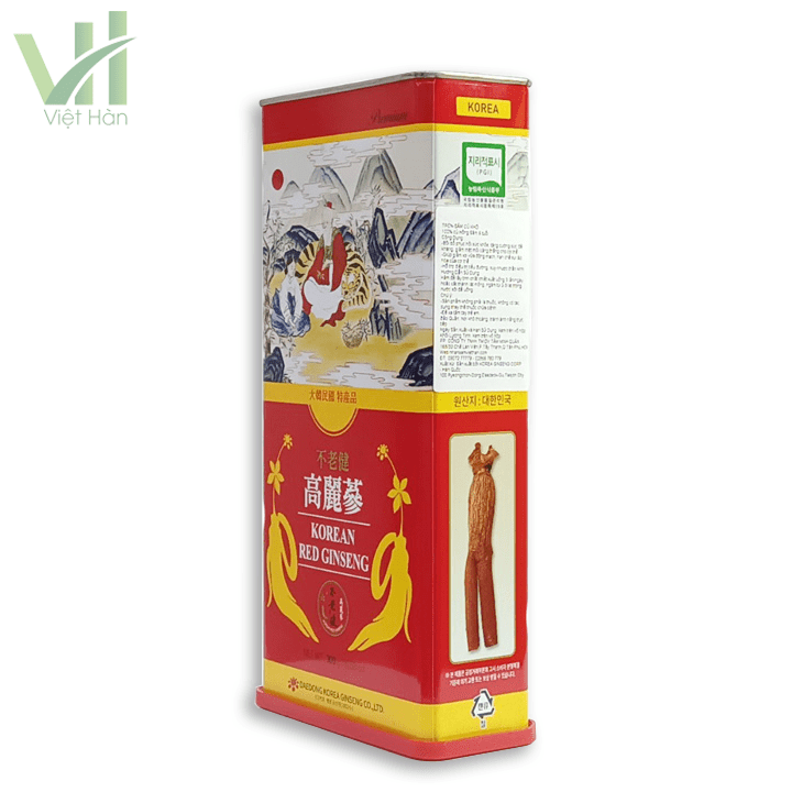 Hồng Sâm Củ Khô Daedong Hàn Quốc Hộp 300g - Ảnh 2