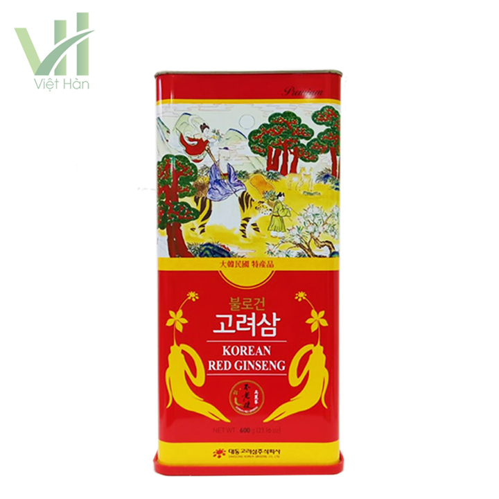 Hồng Sâm Củ Khô Daedong Hàn Quốc Hộp 600g - Ảnh 3
