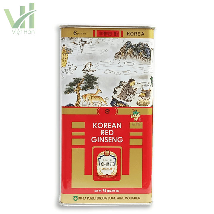 Hồng Sâm Củ Khô Punghi Hàn Quốc Hộp 75g - Ảnh 6