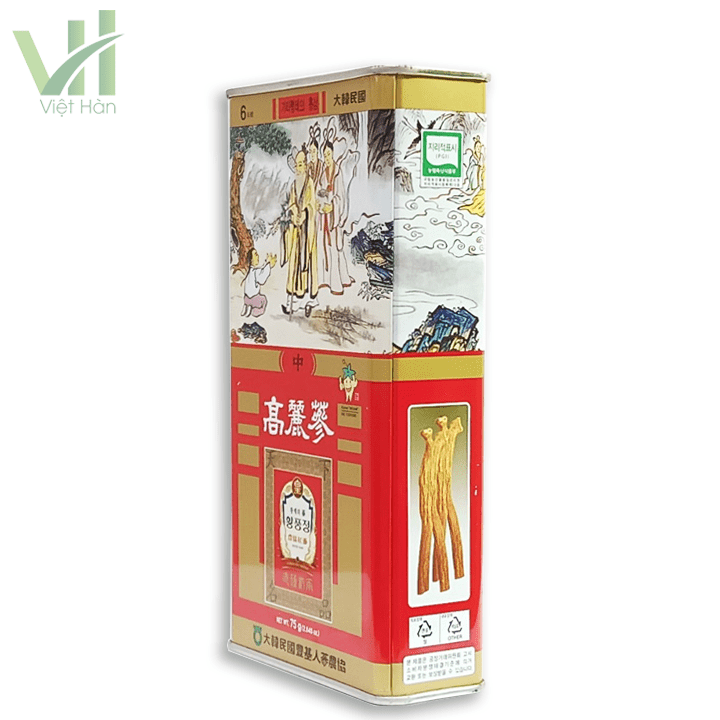 Hồng Sâm Củ Khô Punghi Hàn Quốc Hộp 75g - Ảnh 3