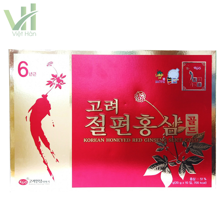 Sâm lát tẩm mật ong KGS 200g 6 năm tuổi nguyên chất – Tiện dụng và hữu hiệu - Ảnh 5