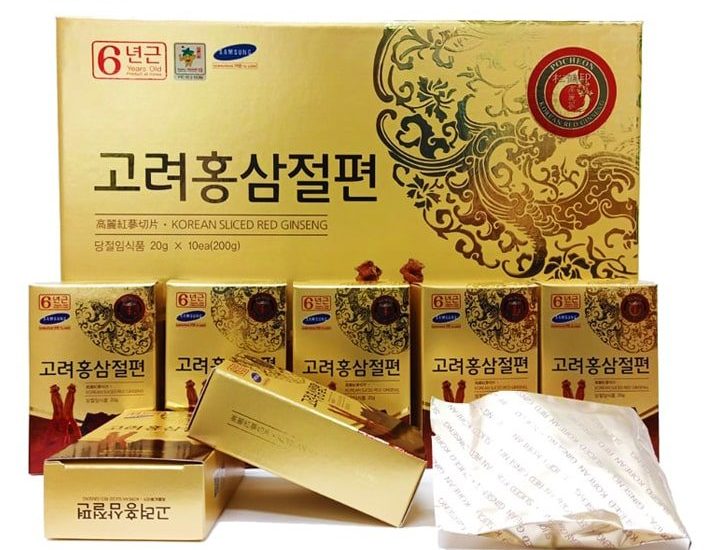 Hồng sâm lát tẩm mật ong Pocheon Hàn Quốc – Hộp 10 gói x 20g - Ảnh 3