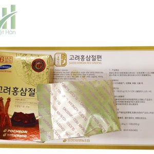 Alternative view of Hồng sâm lát tẩm mật ong Pocheon Hàn Quốc – Hộp 10 gói x 20g