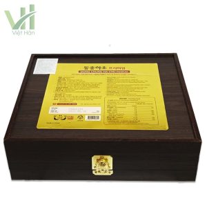 Alternative view of Nước uống Đông Trùng Hạ Thảo Hàn Quốc hộp gỗ đen 30ml x 60 gói