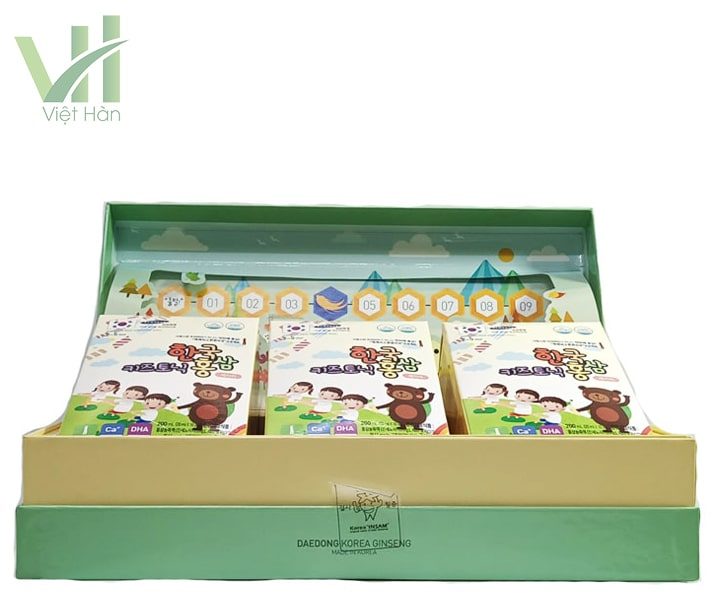 Nước Hồng Sâm Baby Daedong – Từ 2 đến 5 tuổi – Hộp 20ml x 30 gói - Ảnh 3