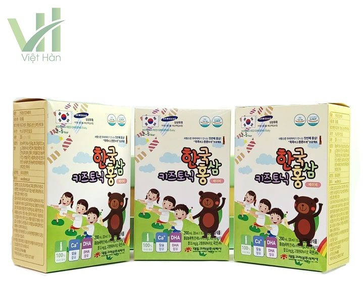 Nước Hồng Sâm Baby Daedong – Từ 2 đến 5 tuổi – Hộp 20ml x 30 gói - Ảnh 2