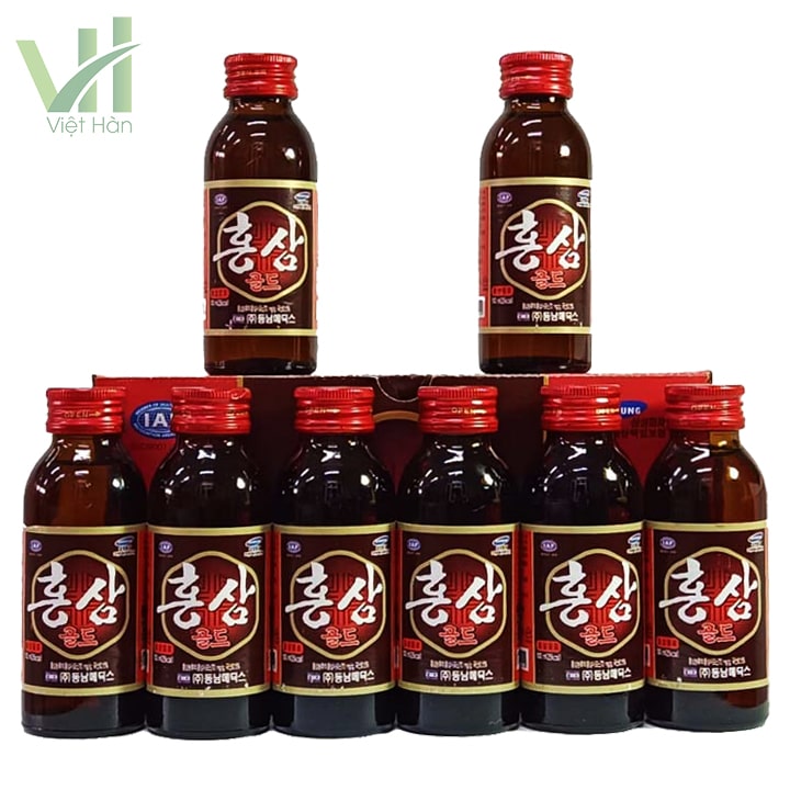 Nước Hồng Sâm Hàn Quốc Hộp 10 chai x 100ml - Ảnh 5
