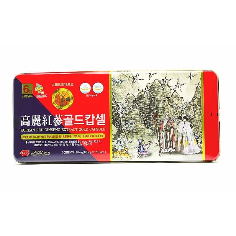 Viên Hồng Sâm Nhung Hươu Linh Chi Hàn Quốc KGS 120 viên