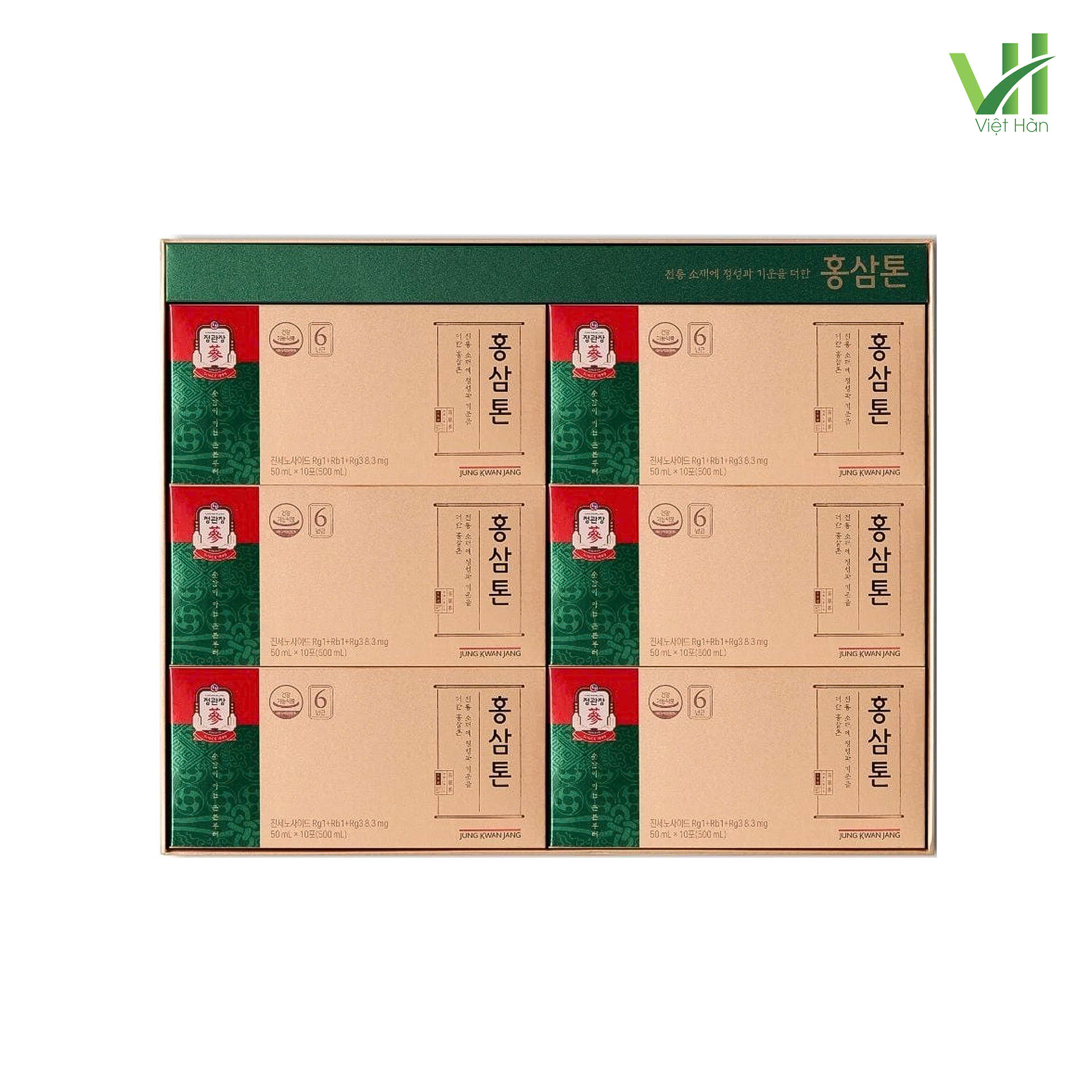Nước Hồng Sâm Tonic Mild Jung Kwan Jang Hộp 50ml x 60 gói - Ảnh 4